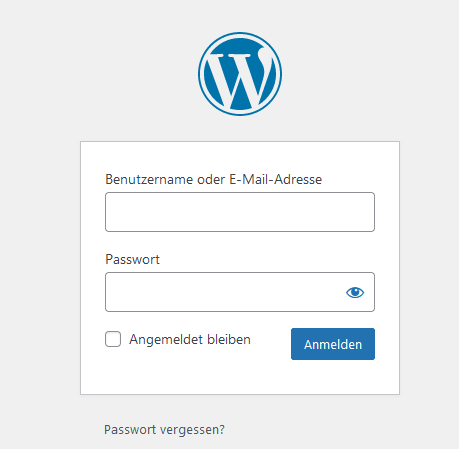 Wordpress Backend