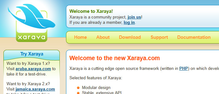 Xaraya Installationsanleitung