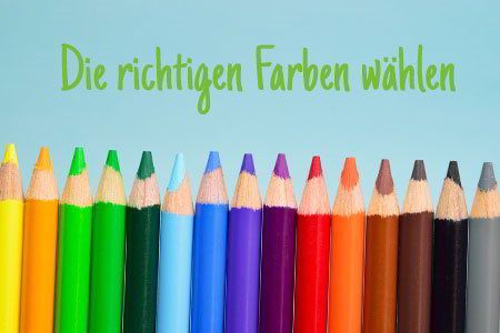 Die richtigen Farben für Ihren Blog auswählen