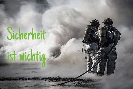 Sicherheit ist wichtig!