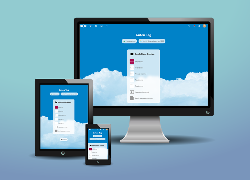 Nextcloud Hosting für volle Kontrolle über Ihre Daten – immer und überall