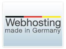 Webhosting made in Germany